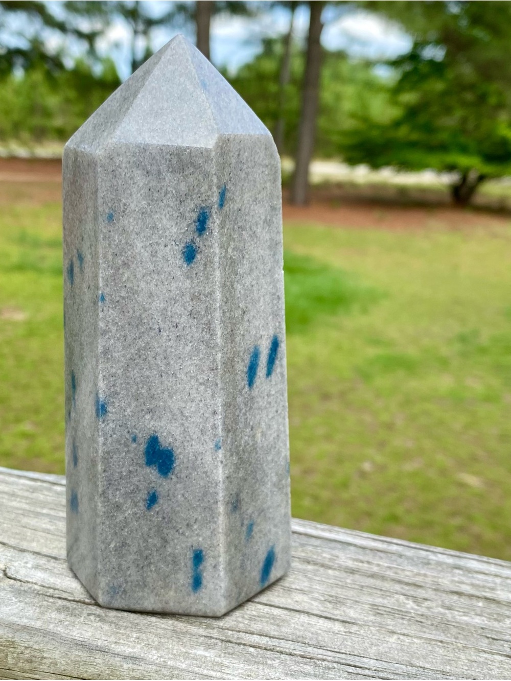 Rare Statement K2 Tower 💙 High Grade Himalayan Crystal | Intuition + Grounding